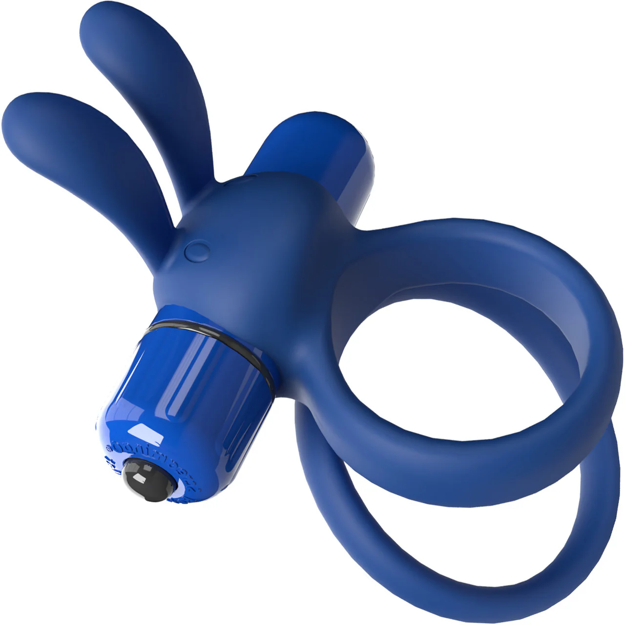 4T Ohare XL Vibrating Silicone Cock Ring By Screaming O - Blueberry - Image 2
