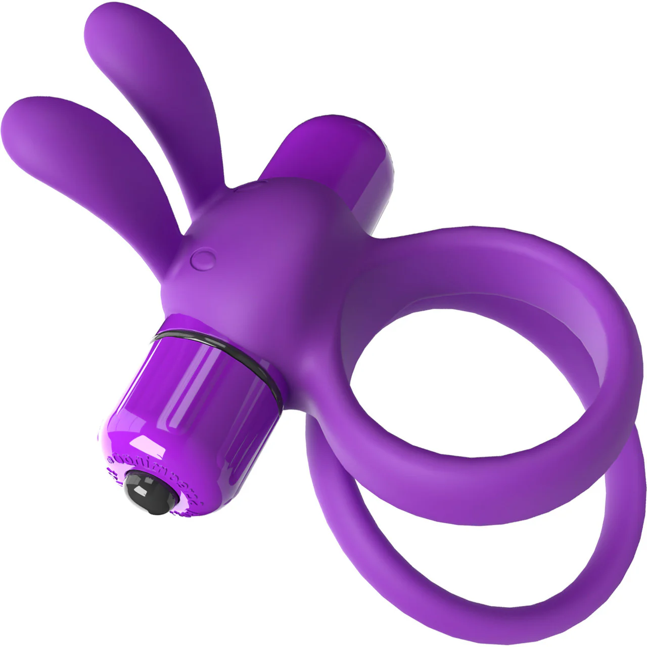 4T Ohare XL Vibrating Silicone Cock Ring By Screaming O - Grape - Image 2