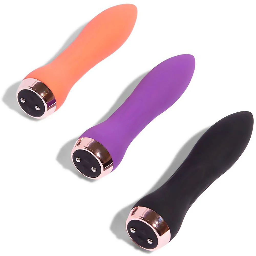 60SX AMP Silicone Rechargeable Powerful Bullet Vibrator By Nu Sensuelle - Purple - Image 2
