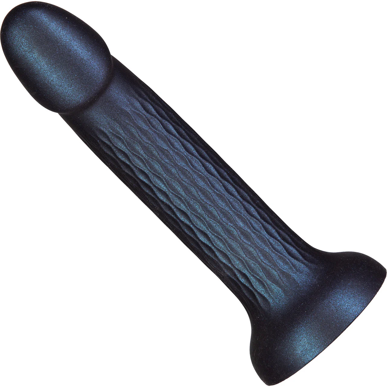 Addiction Fantasy Siren 8" Silicone Suction Cup G-Spot Dildo - Blue - Image 5