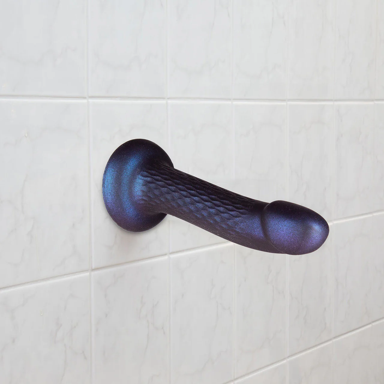 Addiction Fantasy Siren 8" Silicone Suction Cup G-Spot Dildo - Blue - Image 6