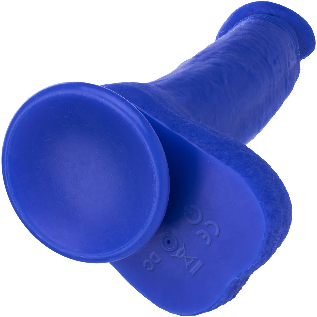 Admiral Captain 8" Rechargeable Waterproof Vibrating Silicone Suction Cup Dildo By CalExotics - Blue - Image 8