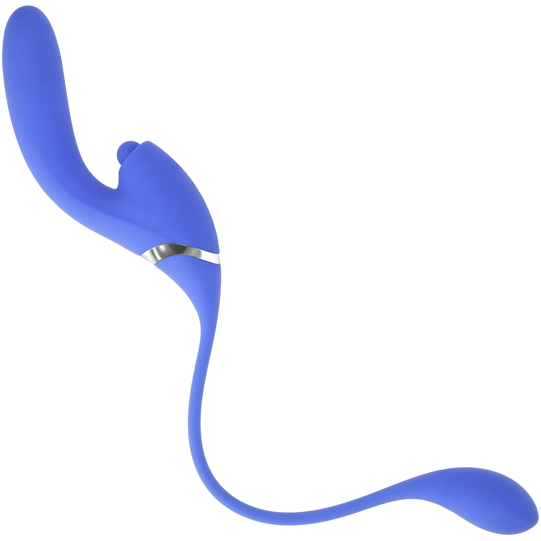 All In Rechargeable Silicone Triple Stimulation Vibrator By Evolved Novelties - Image 3