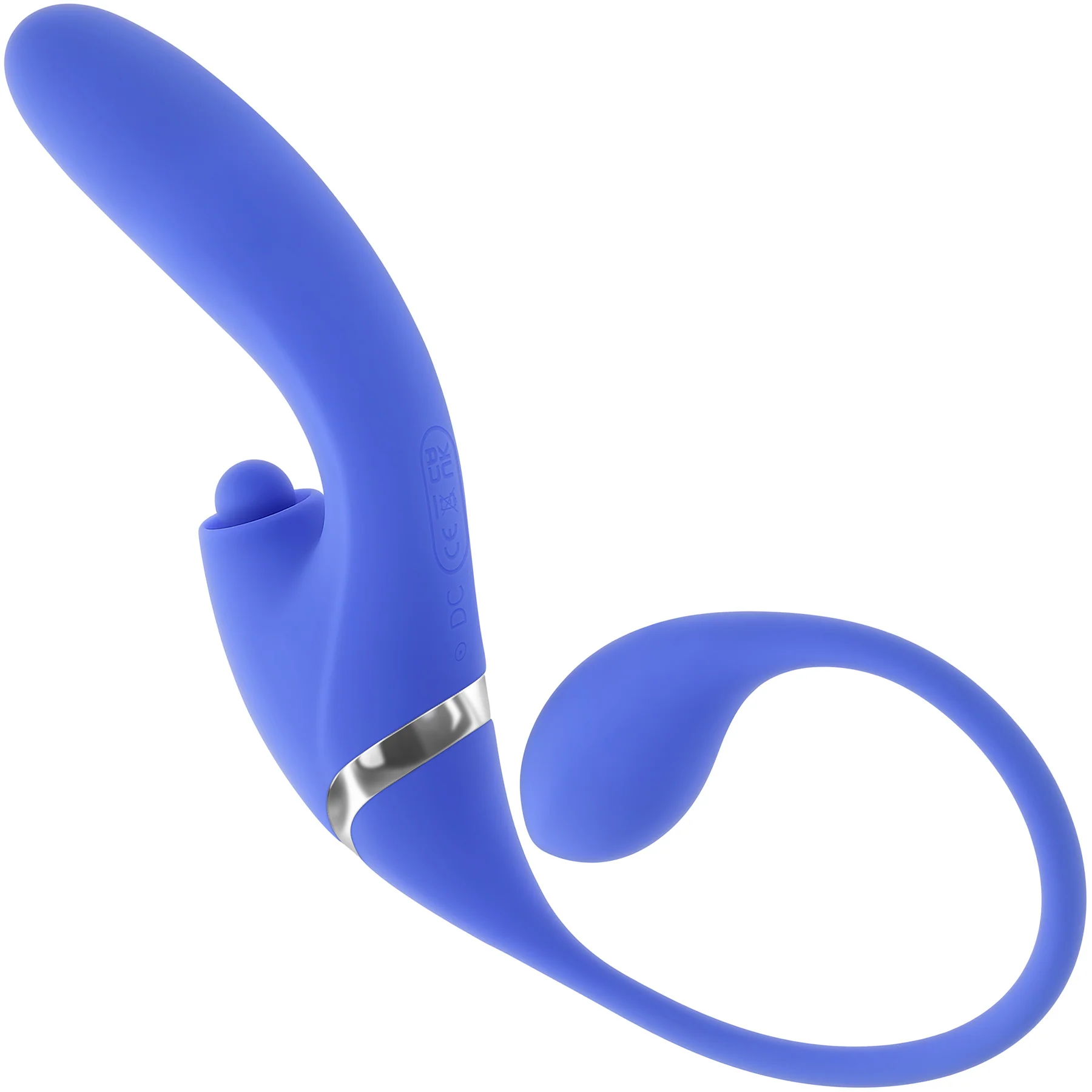 All In Rechargeable Silicone Triple Stimulation Vibrator By Evolved Novelties - Image 9