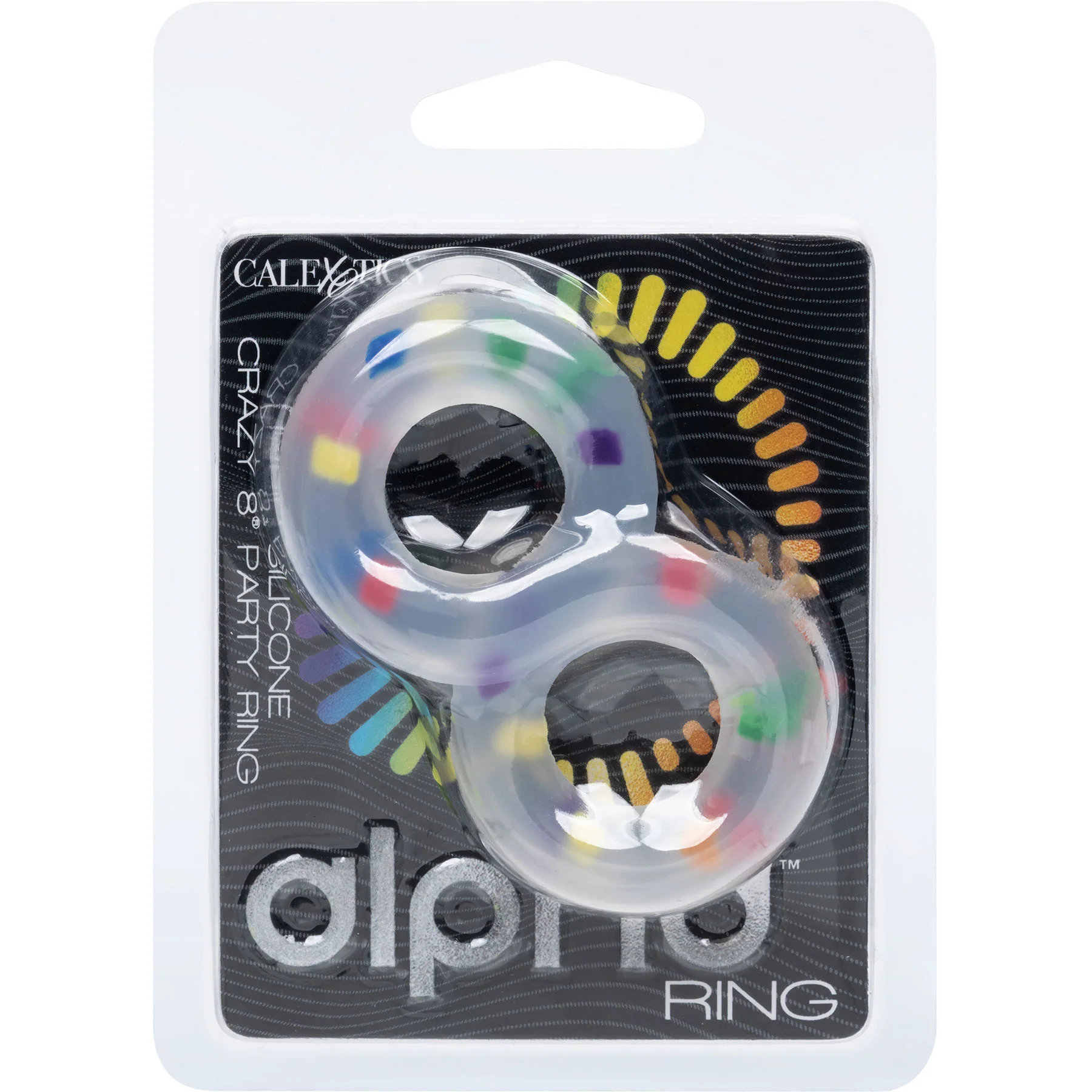 Alpha Liquid Silicone Crazy 8® Party Cock Ring - Image 5