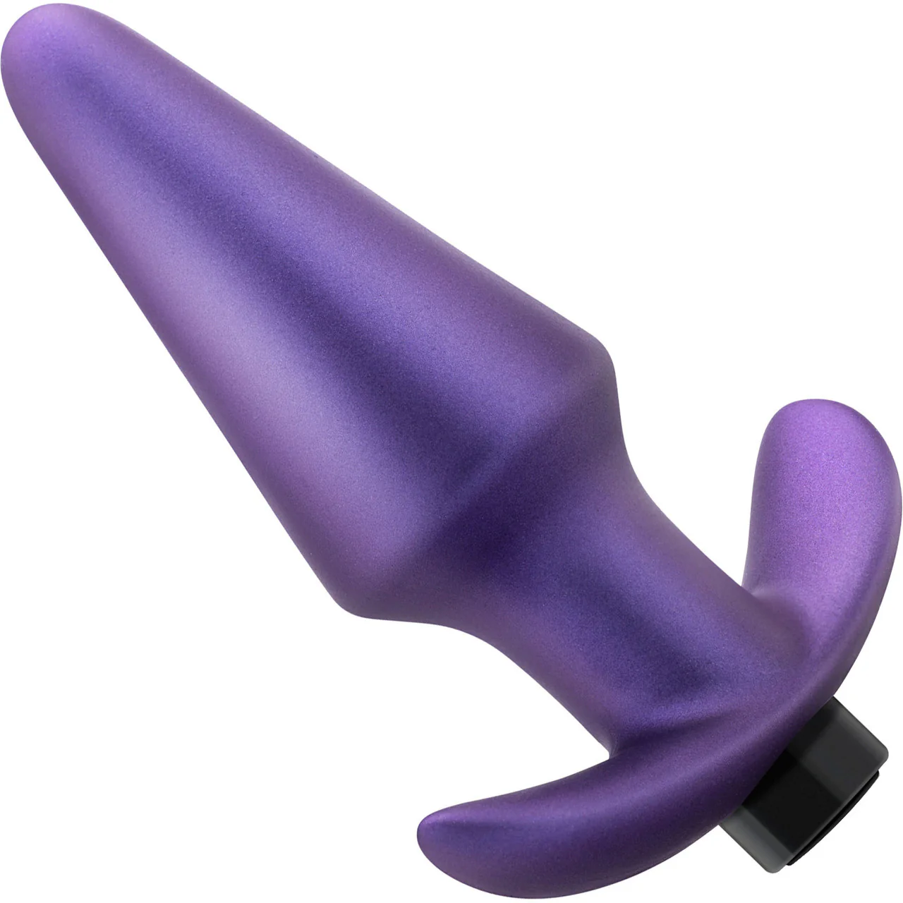 Anal Adventures Matrix Interstellar Silicone Rechargeable Vibrating Butt Plug By Blush - Astro Violet - Image 2