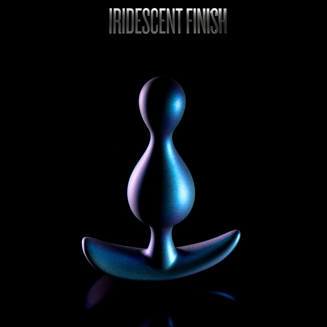 Anal Adventures Matrix Photon Silicone Butt Plug By Blush - Neptune Teal - Image 7