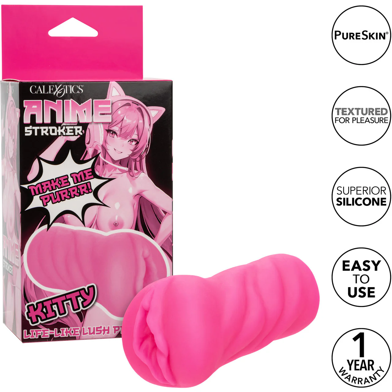ANIME Kitty Life-Like Lush Pussy Penis Stroker - Image 8