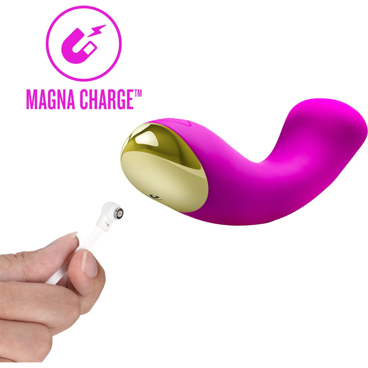 Aria Bangin' AF 10-Function Rechargeable Silicone G-Spot Vibrator By Blush - Purple - Image 4