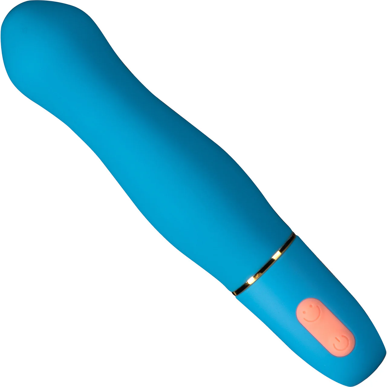 Aria Exciting AF 10-Function Silicone Waterproof Vibrator By Blush - Blue - Image 2