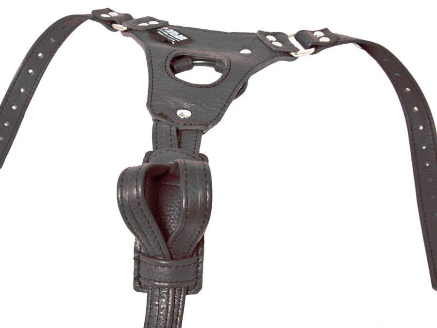 Aslan Double Up Dildo Cuffs - Black - Image 3