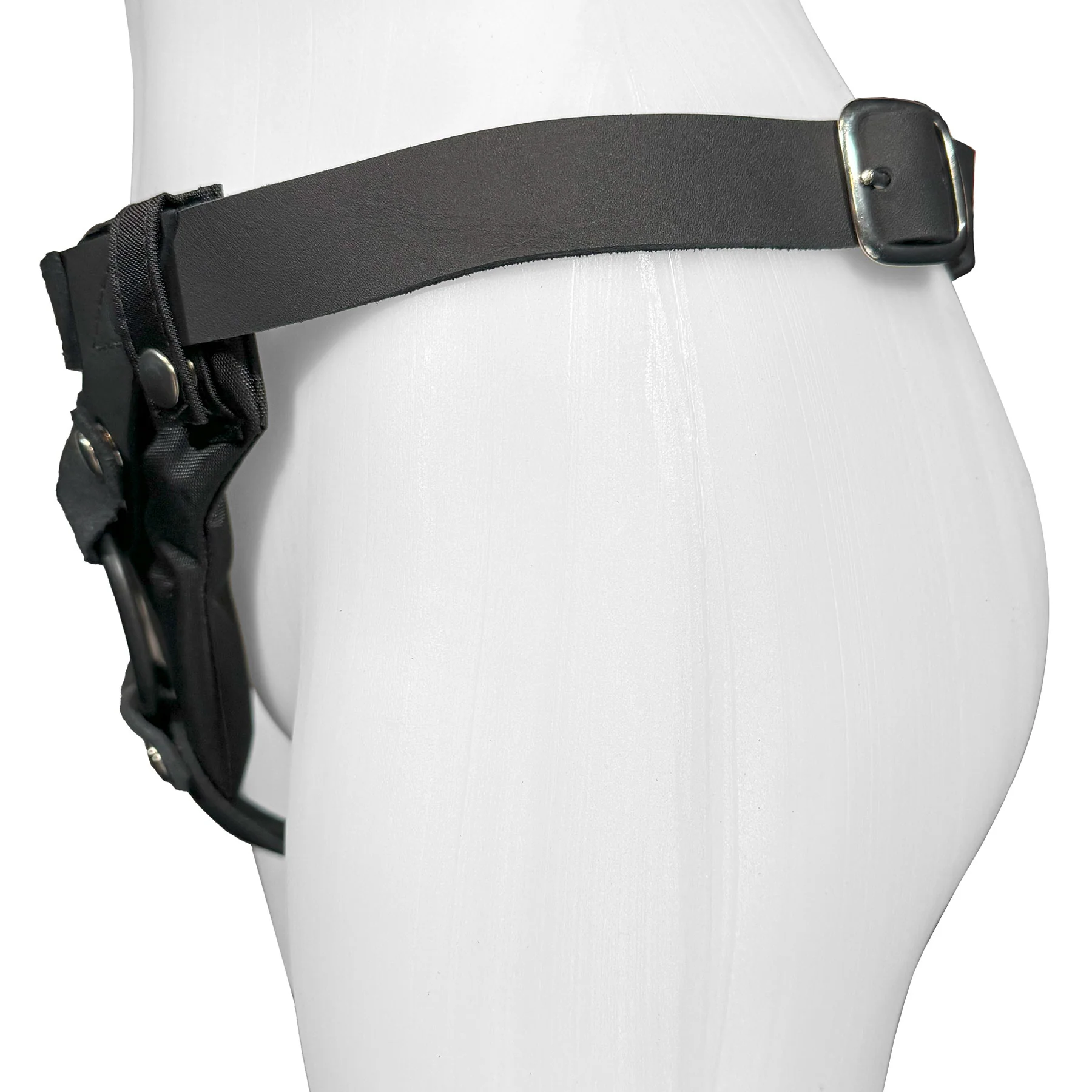 Aslan Large Toy Commando Leather Strap-On Harness - Image 3