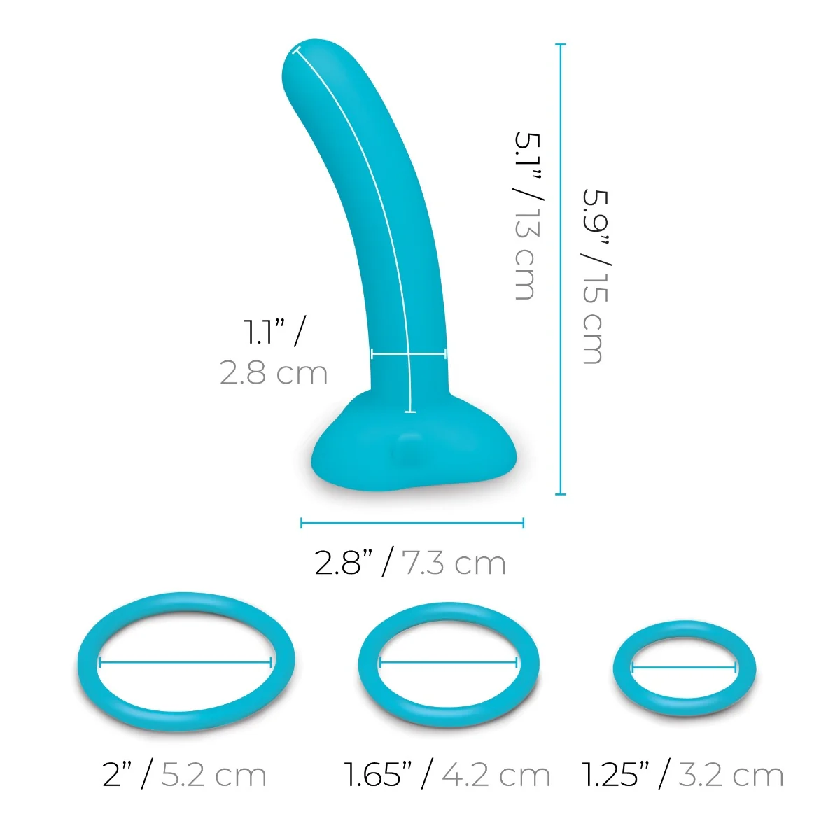 b-Vibe Every Body Strap-On Harness Set With 6 Inch Silicone Dildo Peg - Image 11
