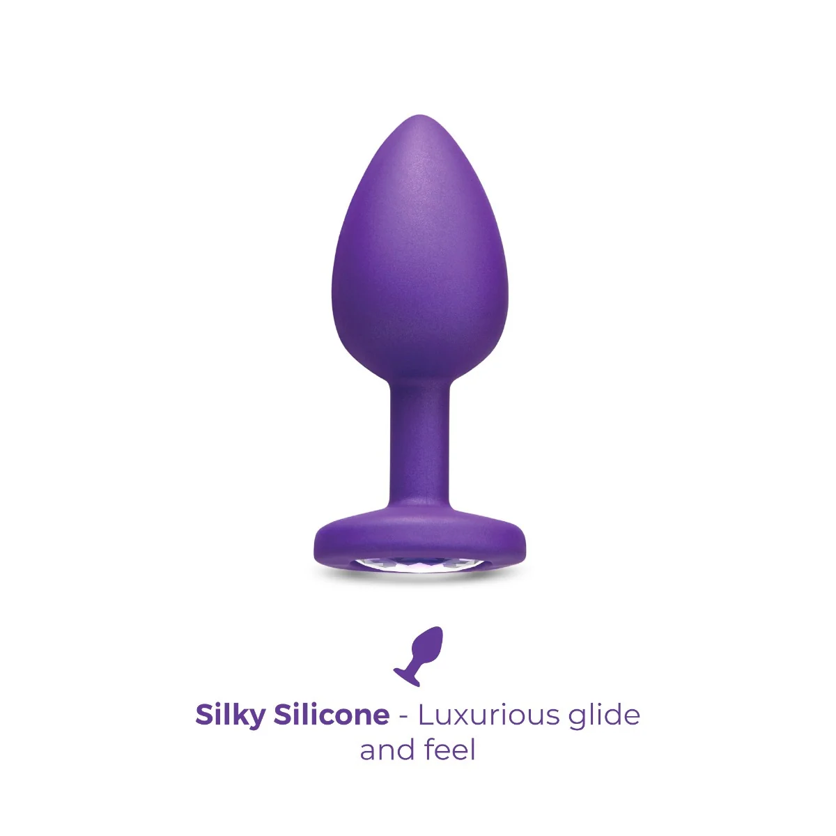 b-Vibe Jeweled Butties Bundle Silicone 3 Piece Anal Training Set - Image 10