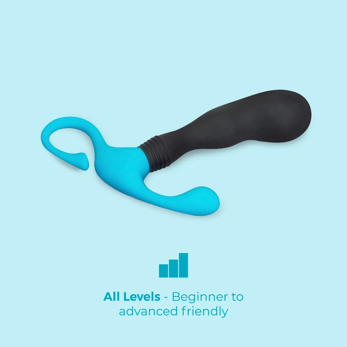 b-Vibe P-Spot Curl Hands-Free Curved Silicone Prostate Massager - Image 13