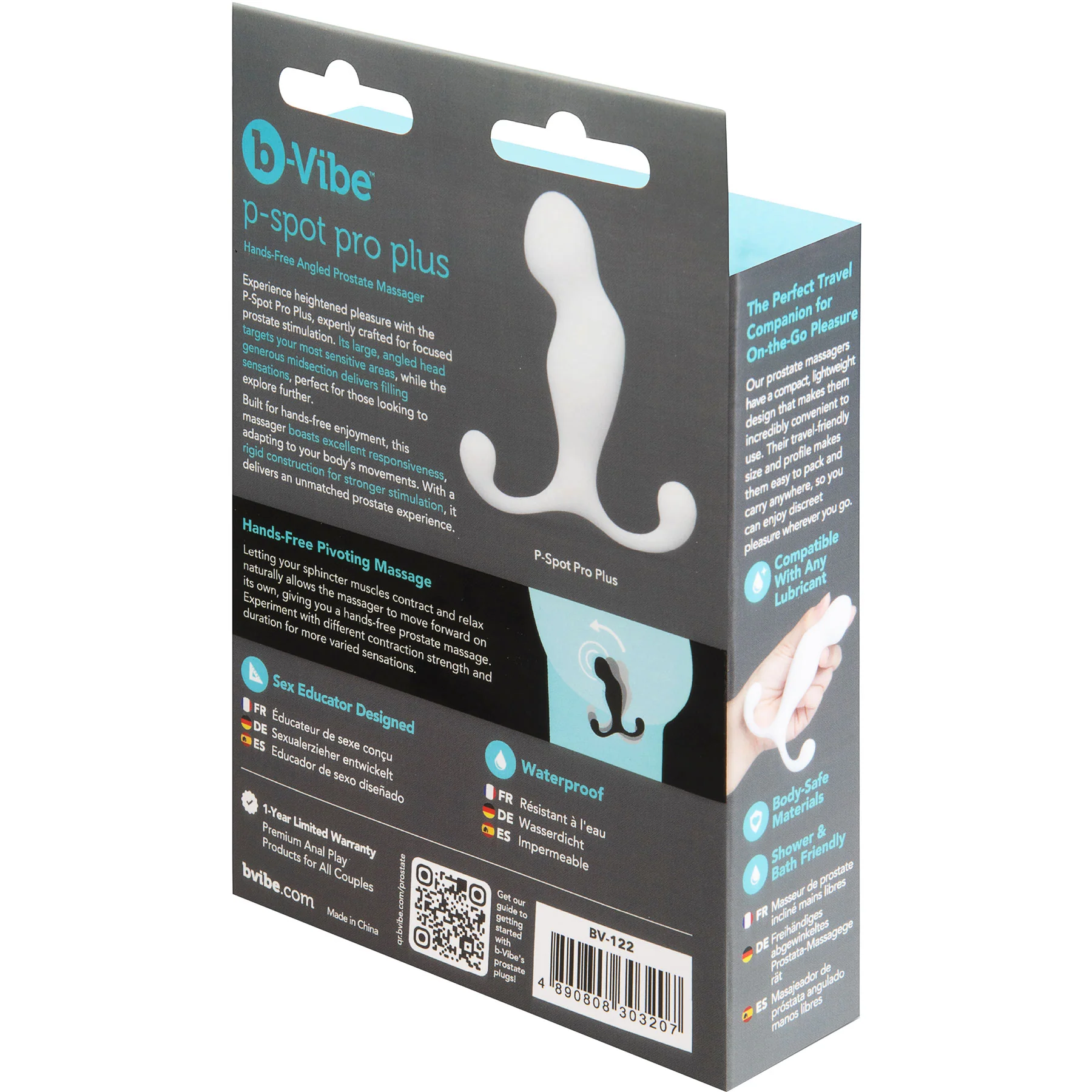 b-Vibe P-Spot Pro Plus Hands-Free Angled Prostate Massager - Image 17