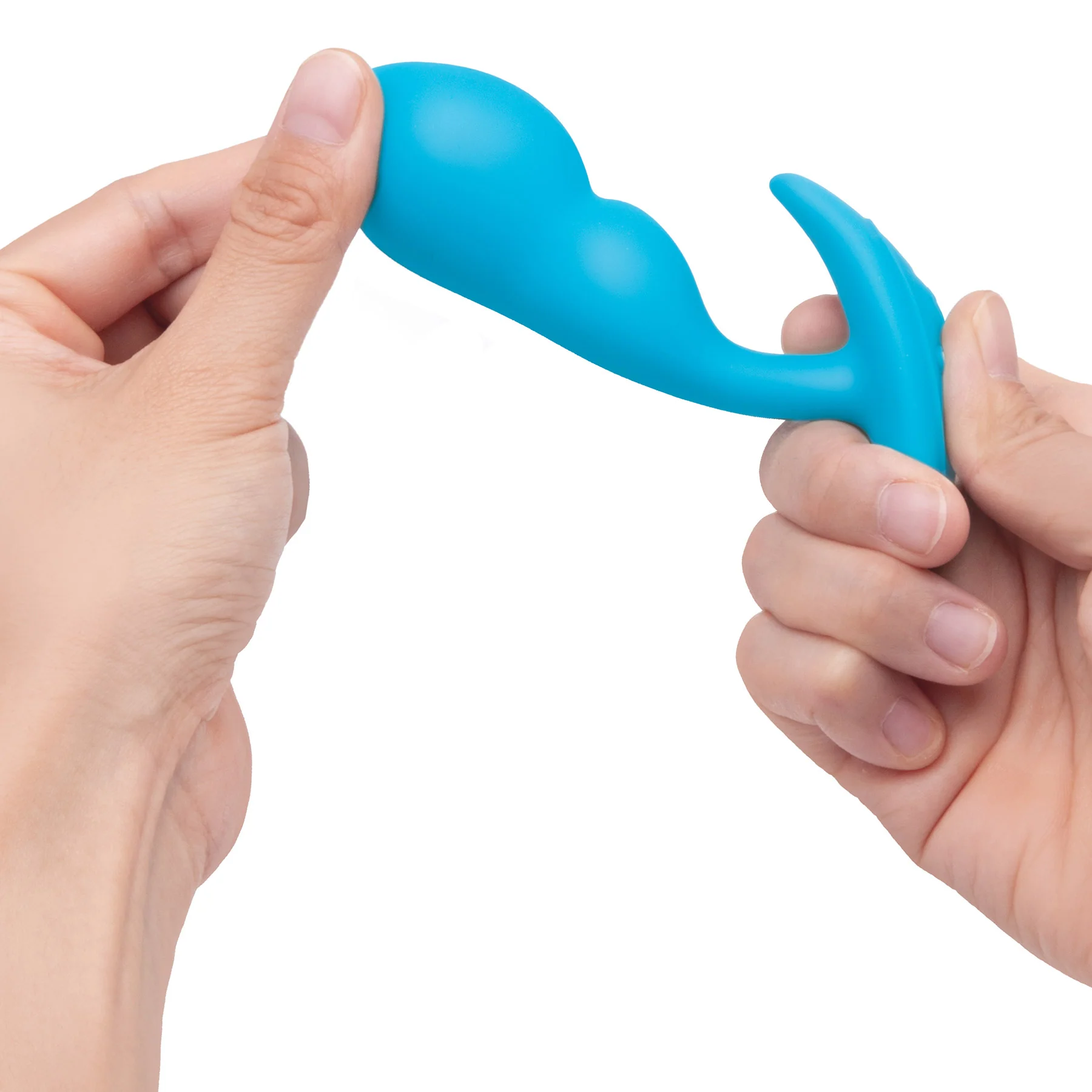 b-Vibe P-Spot Snug Plug Weighted & Vibrating Silicone Prostate Plug With Remote - Image 11
