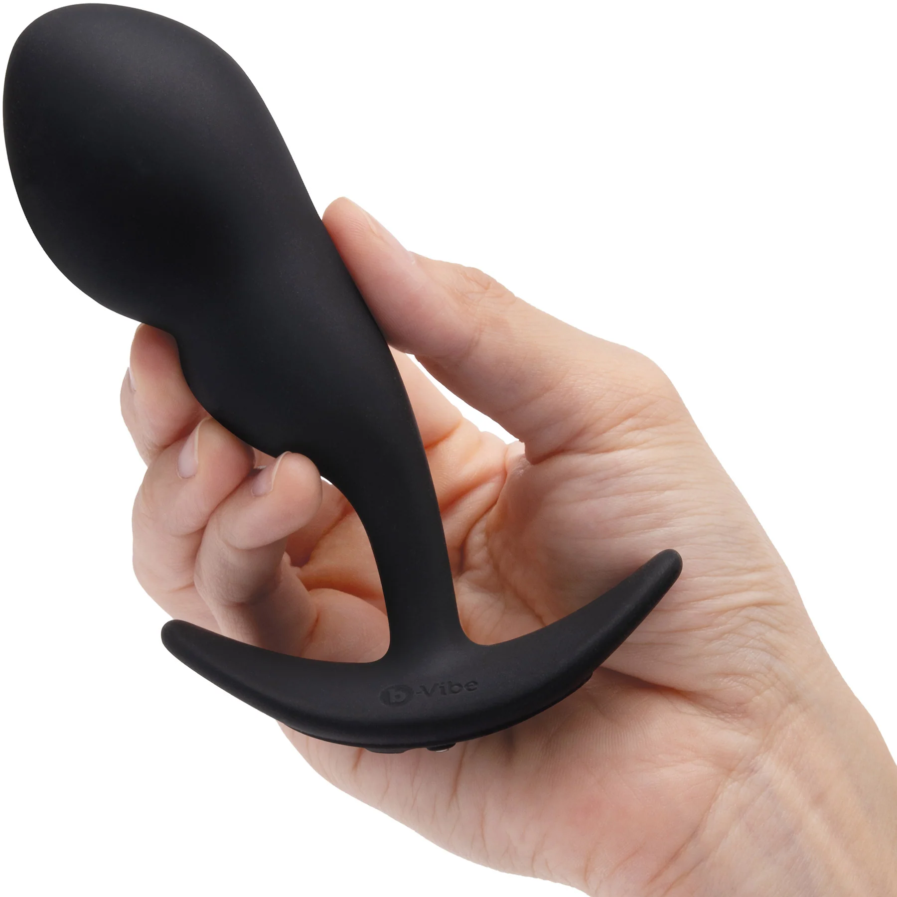 b-Vibe P-Spot Snug Plug Weighted & Vibrating Silicone Prostate Plug With Remote - Image 22