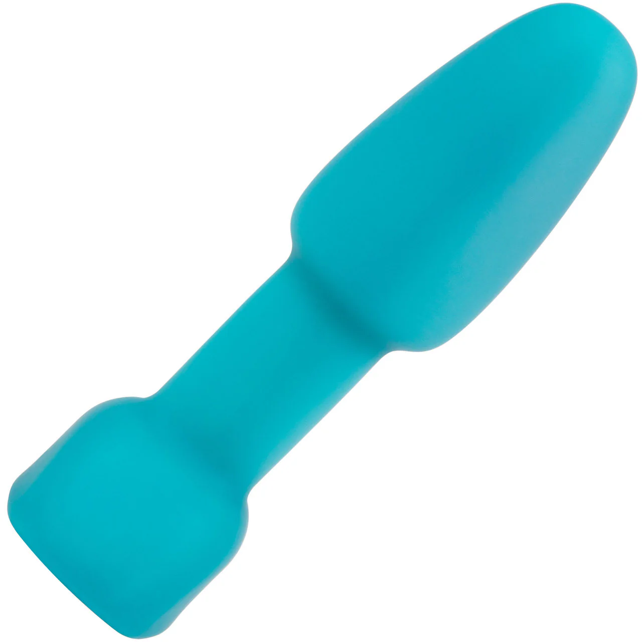 b-Vibe Rimming Plug Petite Silicone Remote Control Vibrating Anal Toy - Teal - Image 3