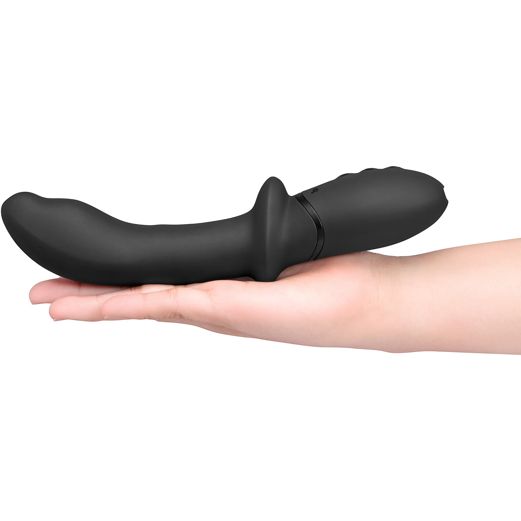 b-Vibe Rimming Rechargeable Silicone P-Spot Vibe - Image 10