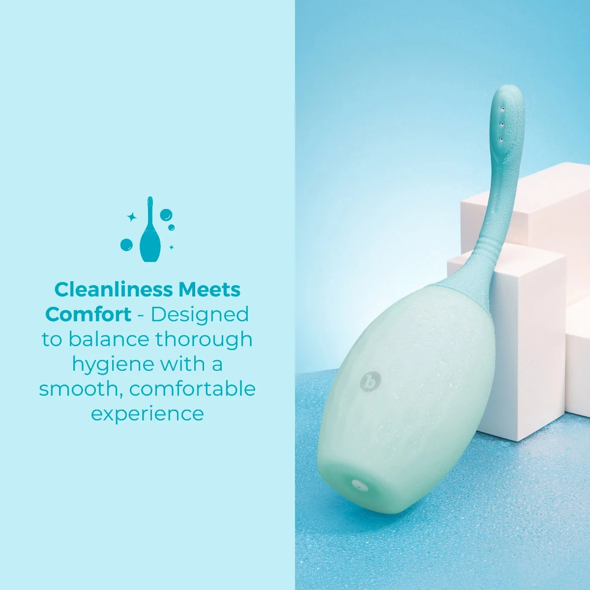 b-Vibe Silicone Flexflow Anal Douche - Image 11