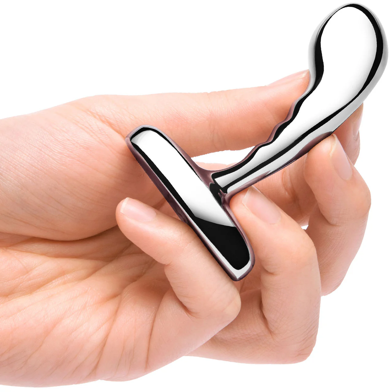 b-Vibe Stainless Steel 3-Piece P-Spot Training Set - Image 6