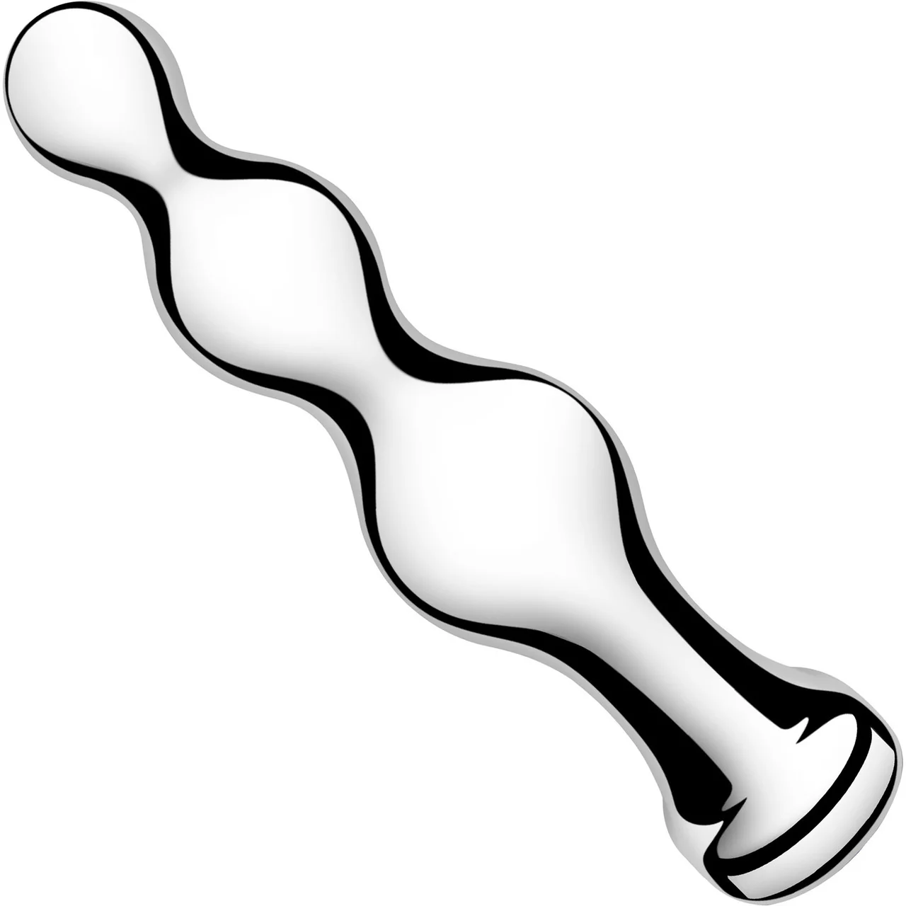 b-Vibe Stainless Steel Anal Beads - Image 3