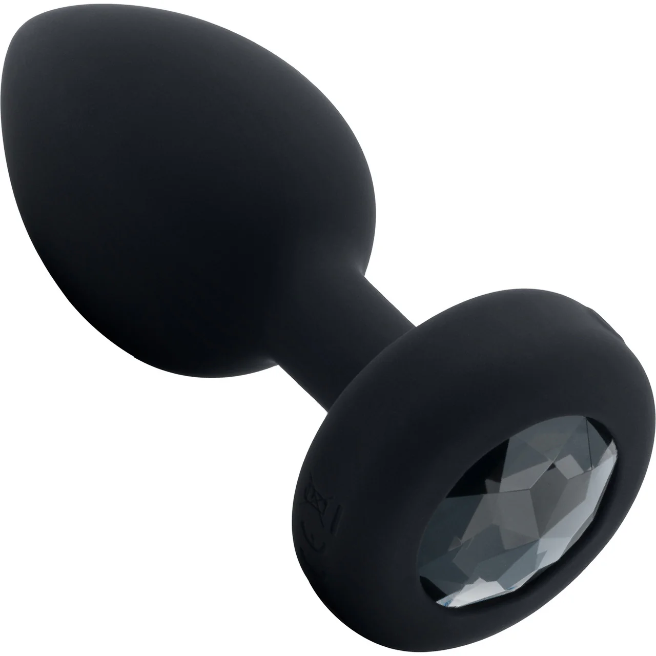 b-Vibe Vibrating Jewel Plug M/L Remote Control Silicone Anal Toy - Black - Image 4