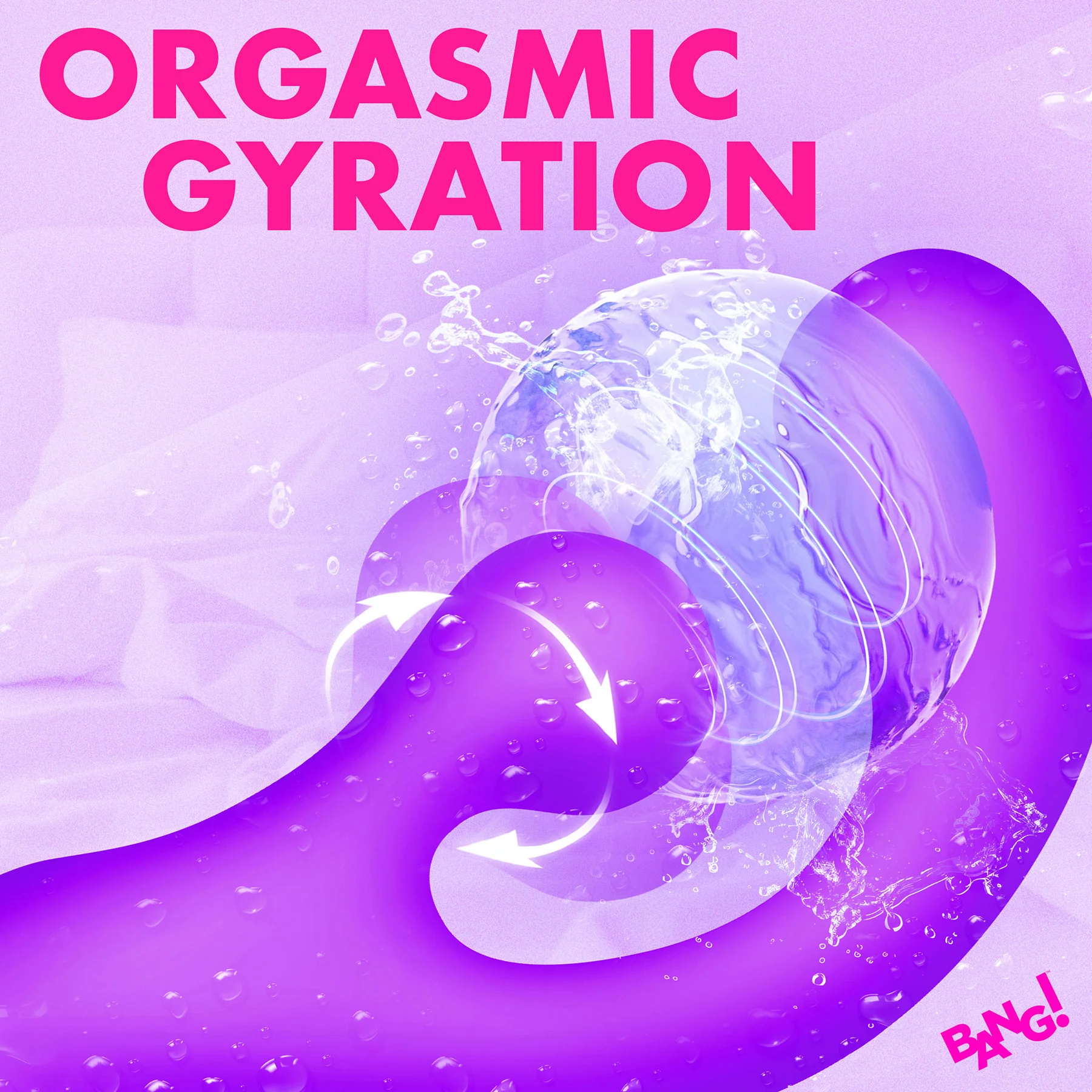 BANG! Gyro Rabbit Rechargeable Silicone Dual Stimulation Vibrator - Image 12