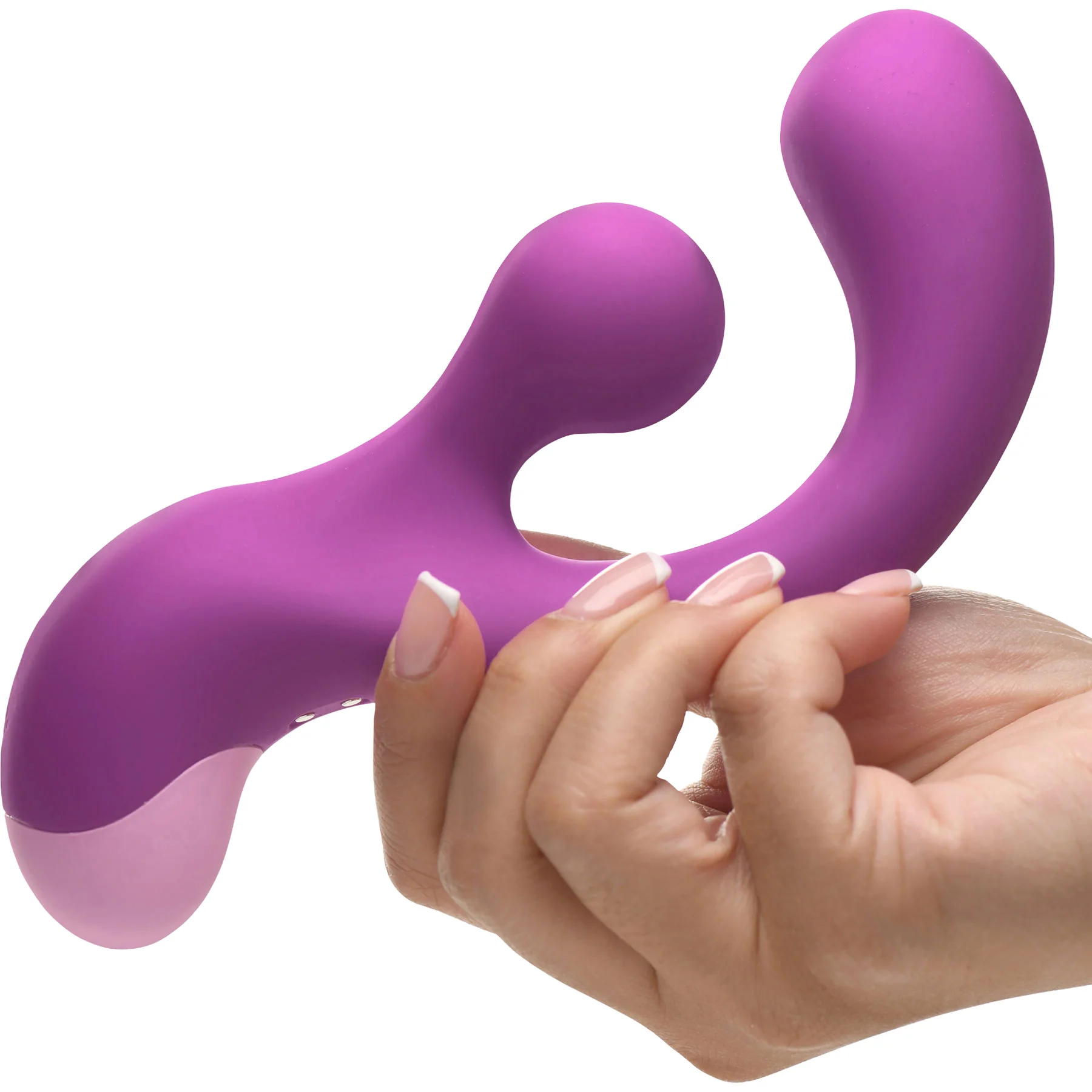 BANG! Gyro Rabbit Rechargeable Silicone Dual Stimulation Vibrator - Image 16
