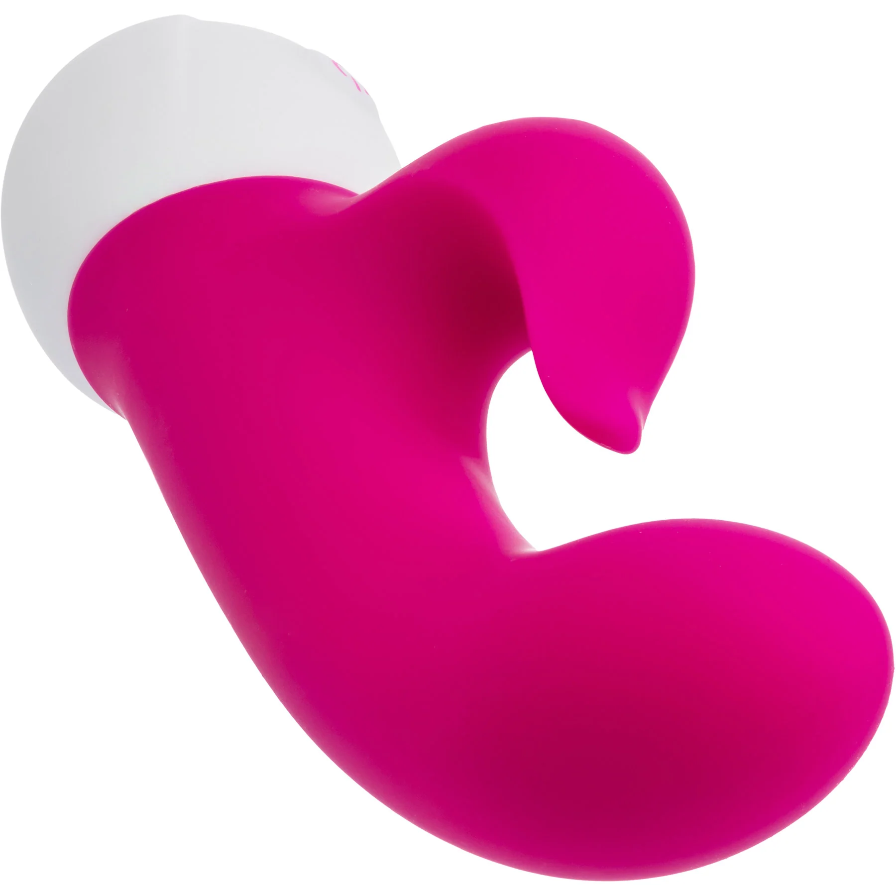 Basic Essentials® Rechargeable Dual Pleaser Silicone Rabbit Vibrator By CalExotics - Image 6