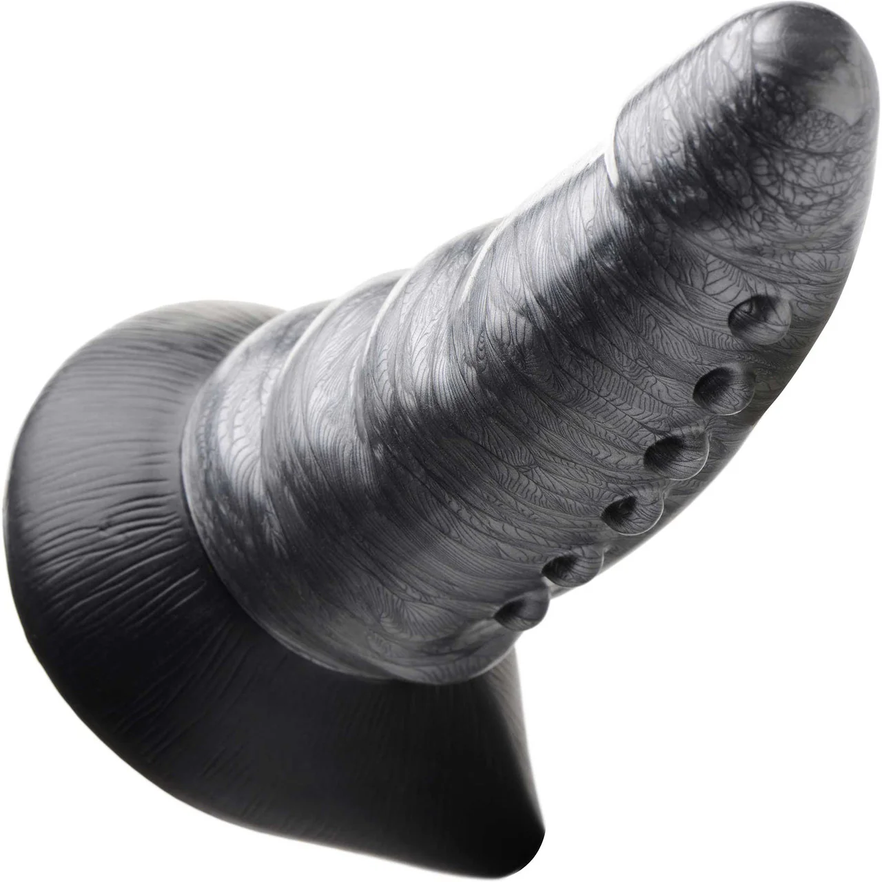 Beastly Tapered Bumpy 8.25" Silicone Suction Cup Dildo By Creature Cocks - Image 5