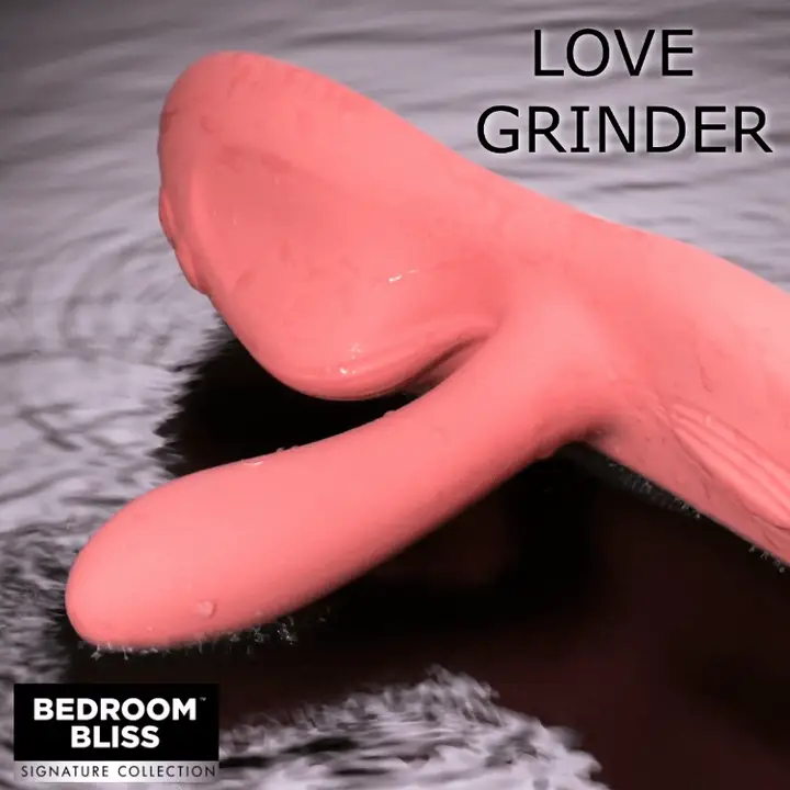Bedroom Bliss Lover's Grinder Vibrating Silicone Grinder With Remote - Image 2