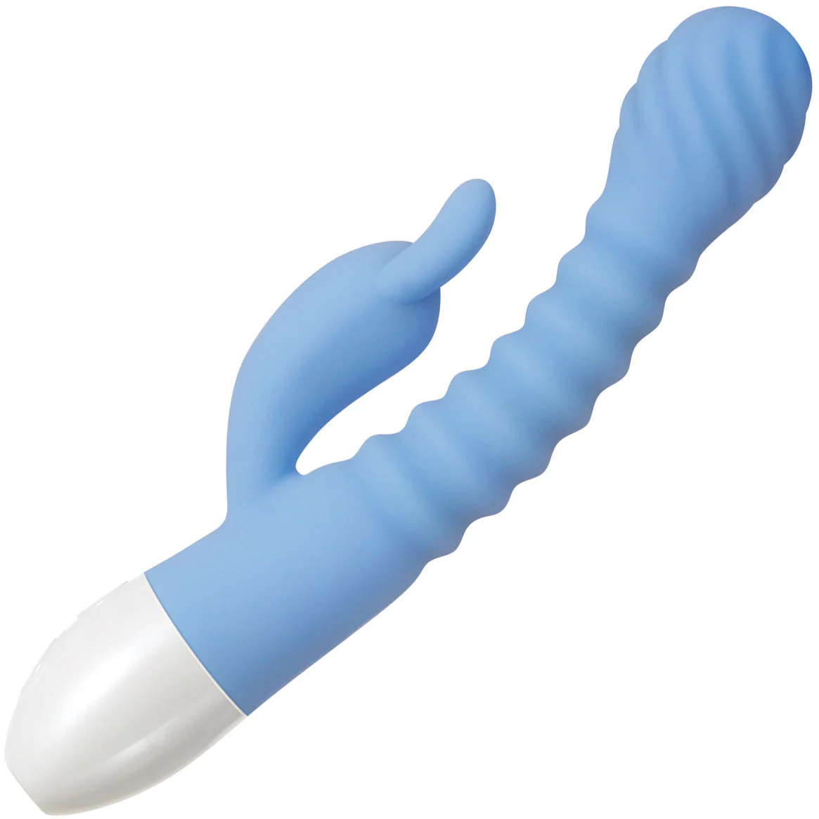 Bendy Bunny Flexible Silicone Rechargeable Vibrator by Evolved Novelties - Image 2