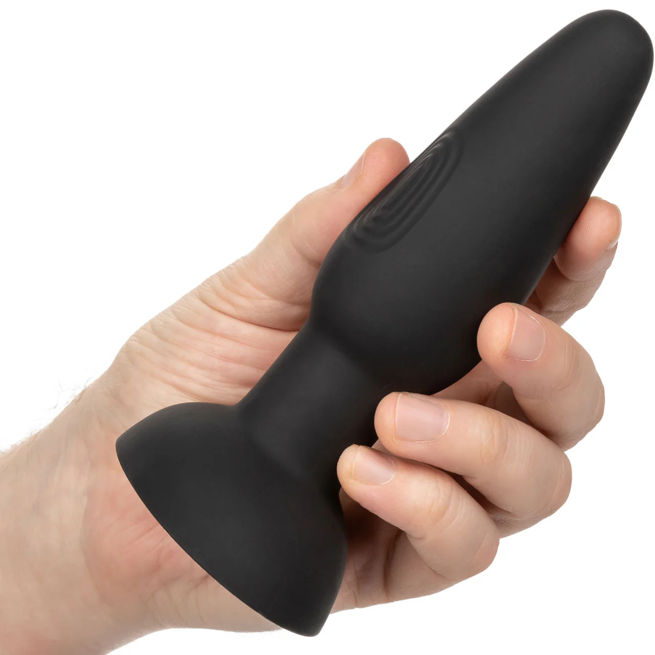 Bionic Dual Pulsating Probe Rechargeable Silicone Anal Stimulator By CalExotics - Black - Image 2