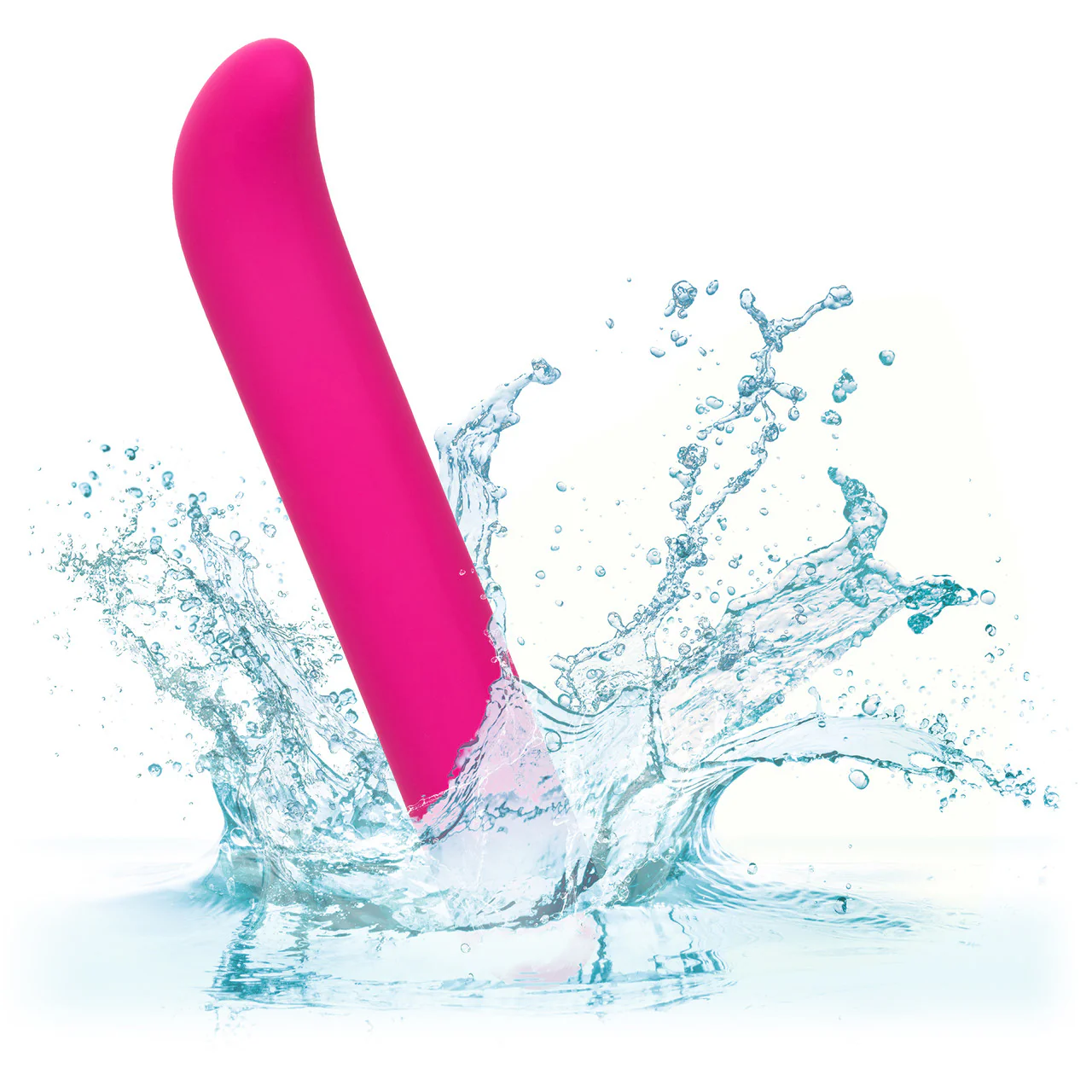 Bliss Liquid Silicone G Vibe Rechargeable Waterproof G-Spot Vibrator - Pink - Image 8