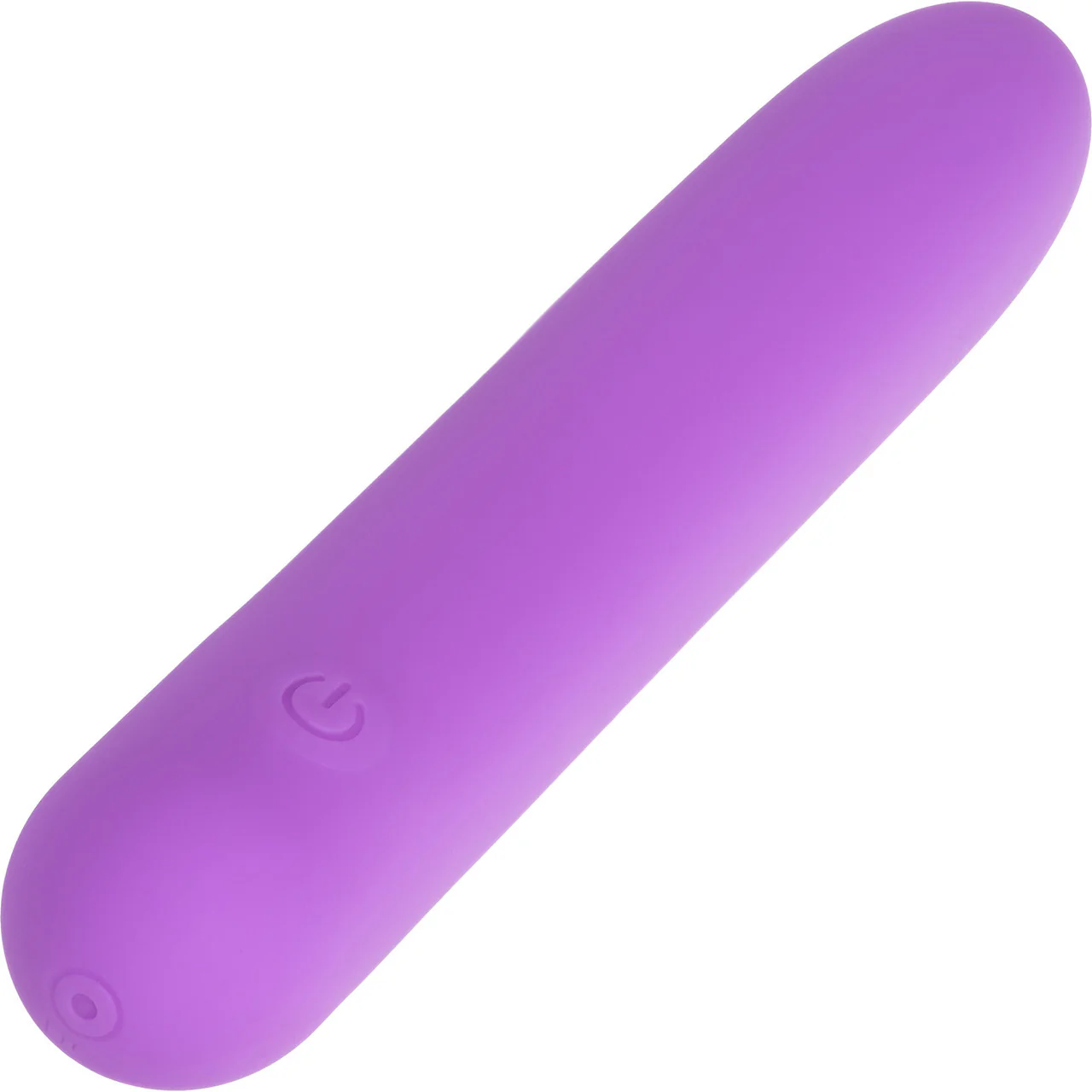 Bliss Liquid Silicone Rechargeable Waterproof Mini Vibrator - Purple - Image 3