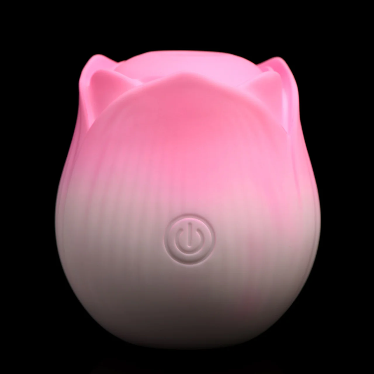 Bloomgasm Pulsing Petals Throbbing Rose Stimulator Rechargeable Clitoral Vibrator - Pink & White - Image 19