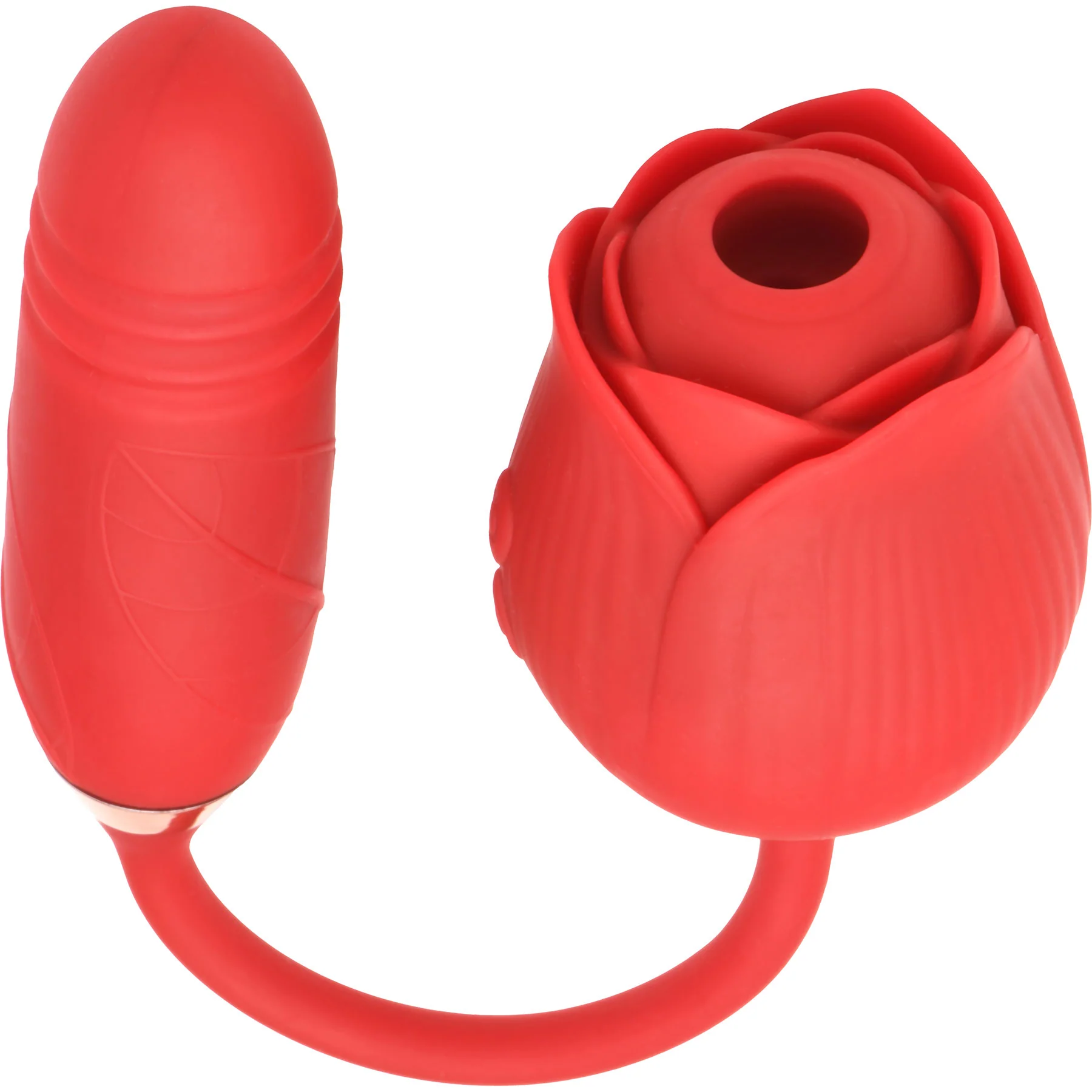 Bloomgasm Romping Rose 10X Silicone Suction Rose & Thrusting Vibrator - Image 7