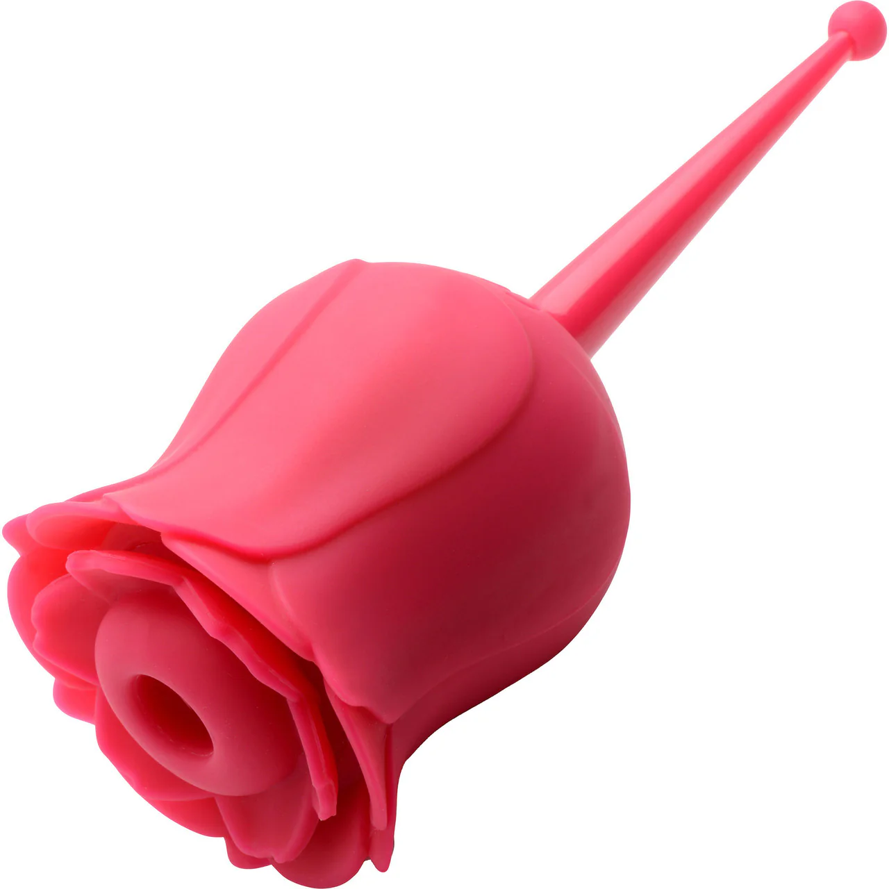 Bloomgasm Sucking & Vibrating Rose Silicone Rechargeable Waterproof Clit Stimulator - Image 3