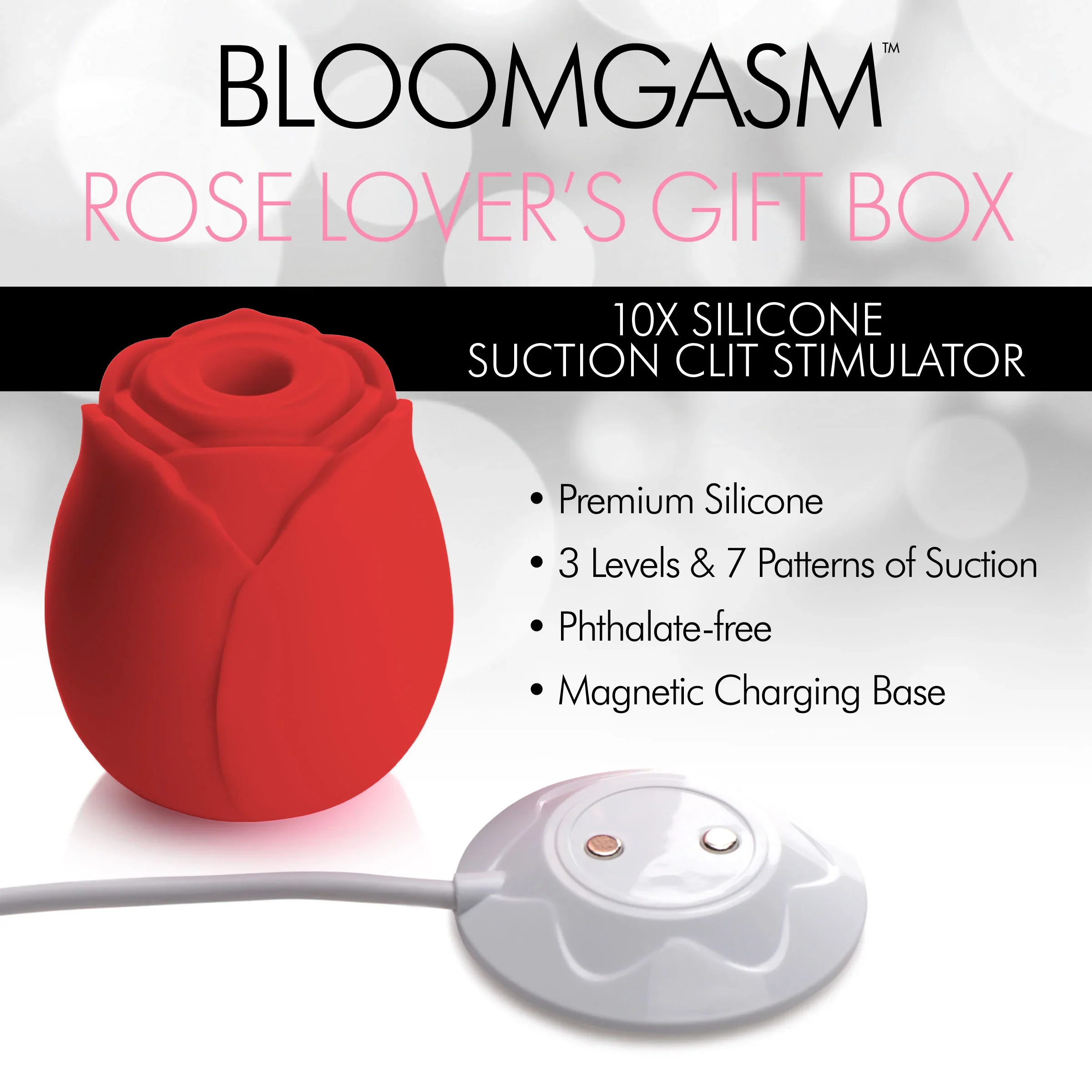 Bloomgasm The Rose Stimulator Lover's Gift Box - Red - Image 8