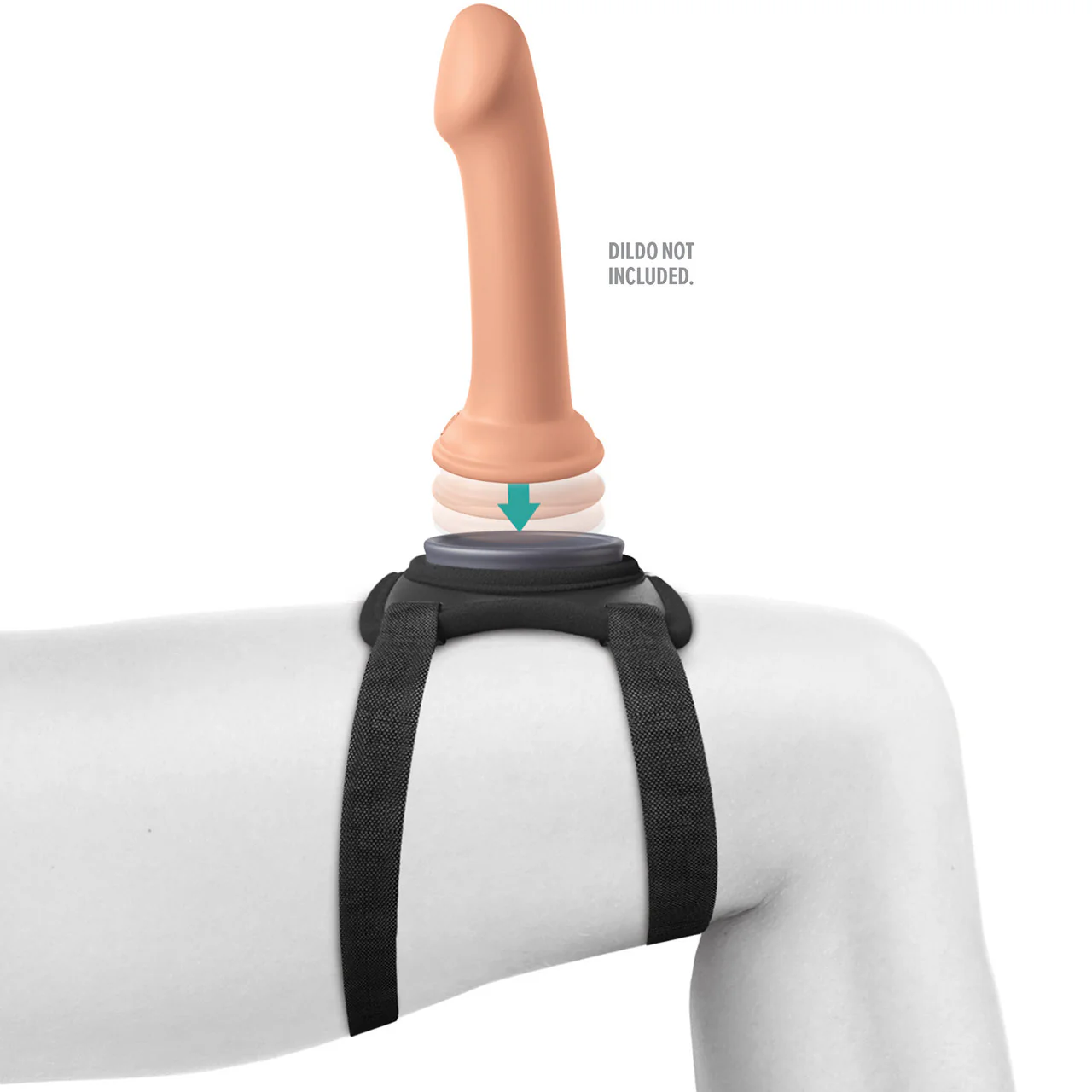 Body Dock Lap Strap Thigh Strap-On Harness System - Image 2