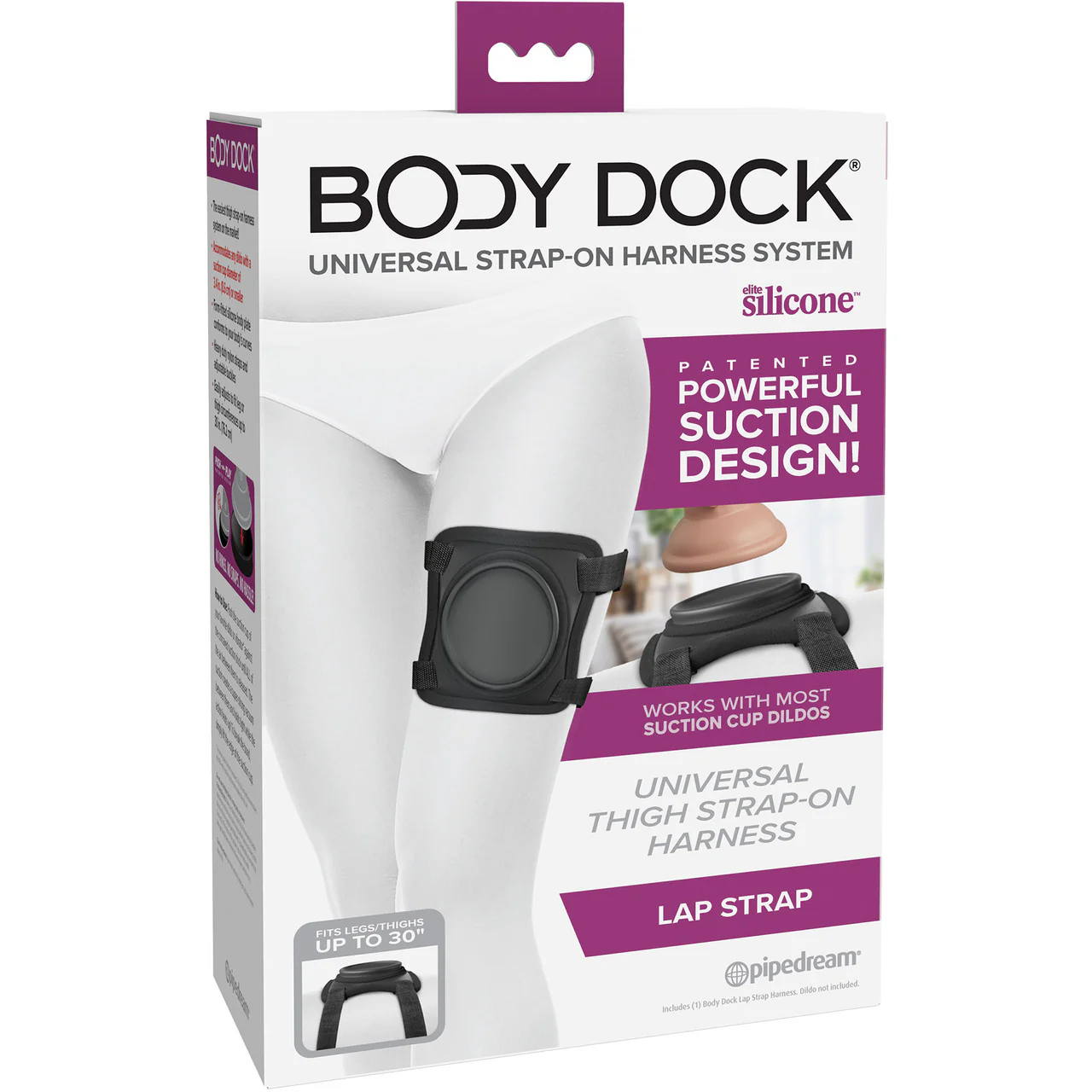 Body Dock Lap Strap Thigh Strap-On Harness System - Image 7