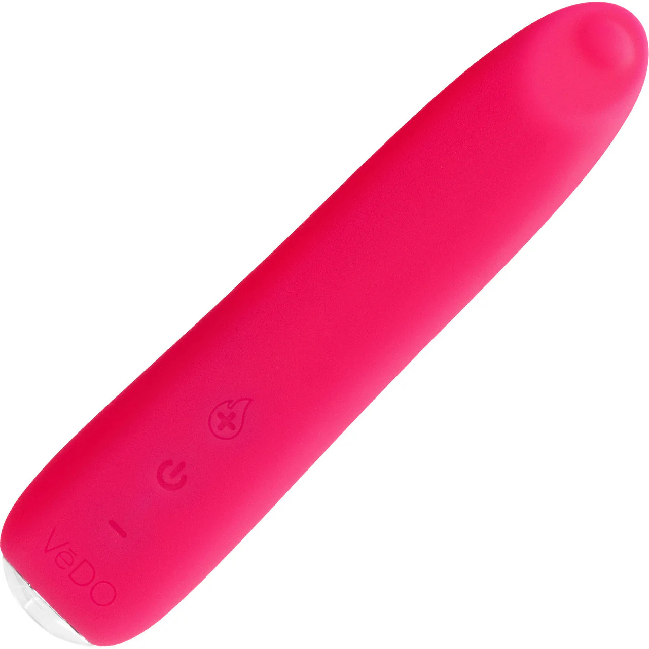 Boom Rechargeable Waterproof Silicone Warming Mini Vibrator By VeDO - Foxy Pink - Image 3