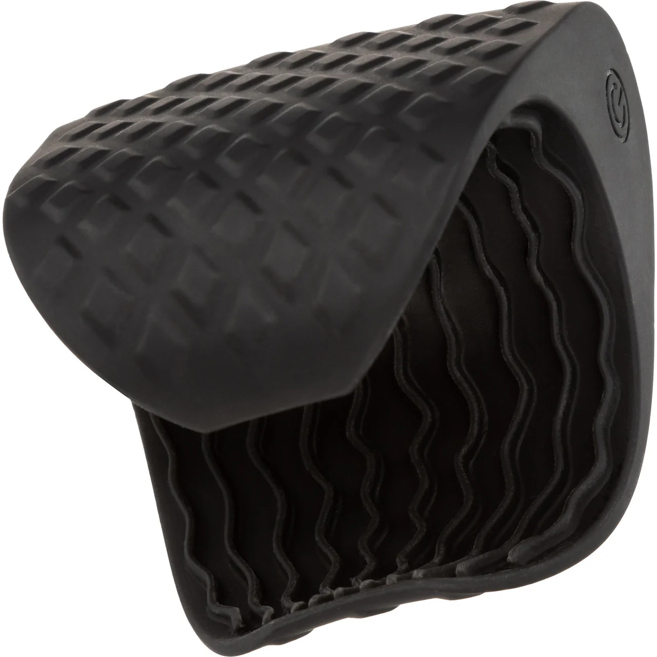 Boundless Grip Silicone Stroker Pulsating Penis Masturbator By CalExotics - Black - Image 3
