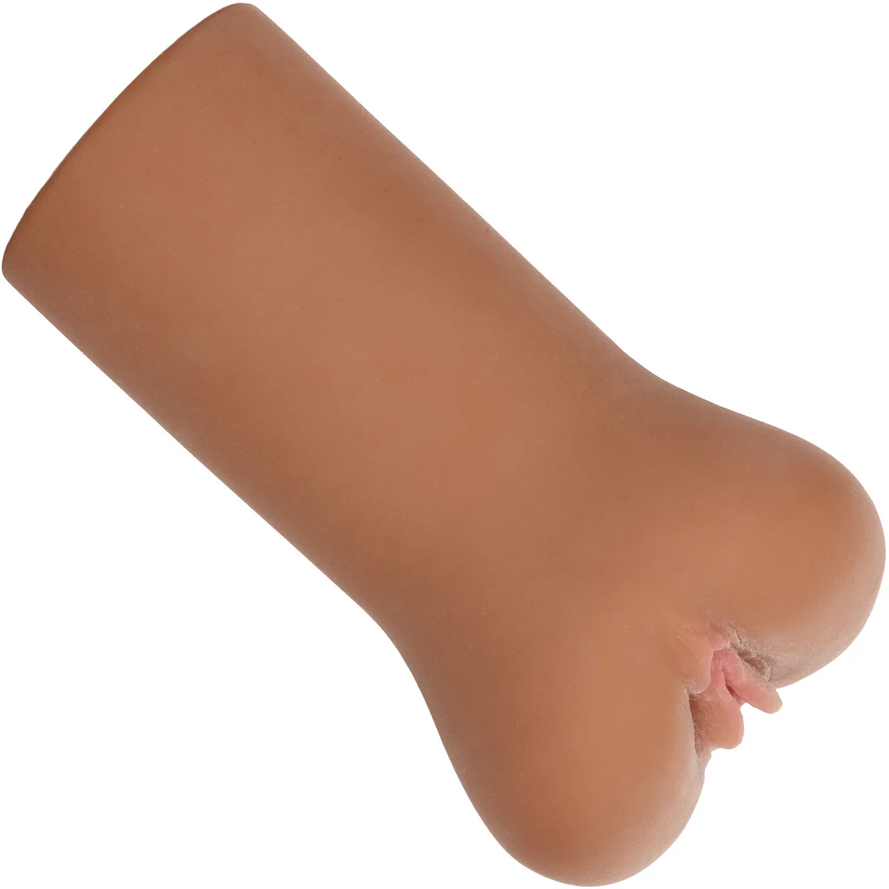 Boundless Vulva Penis Masturbator By CalExotics - Caramel - Image 6