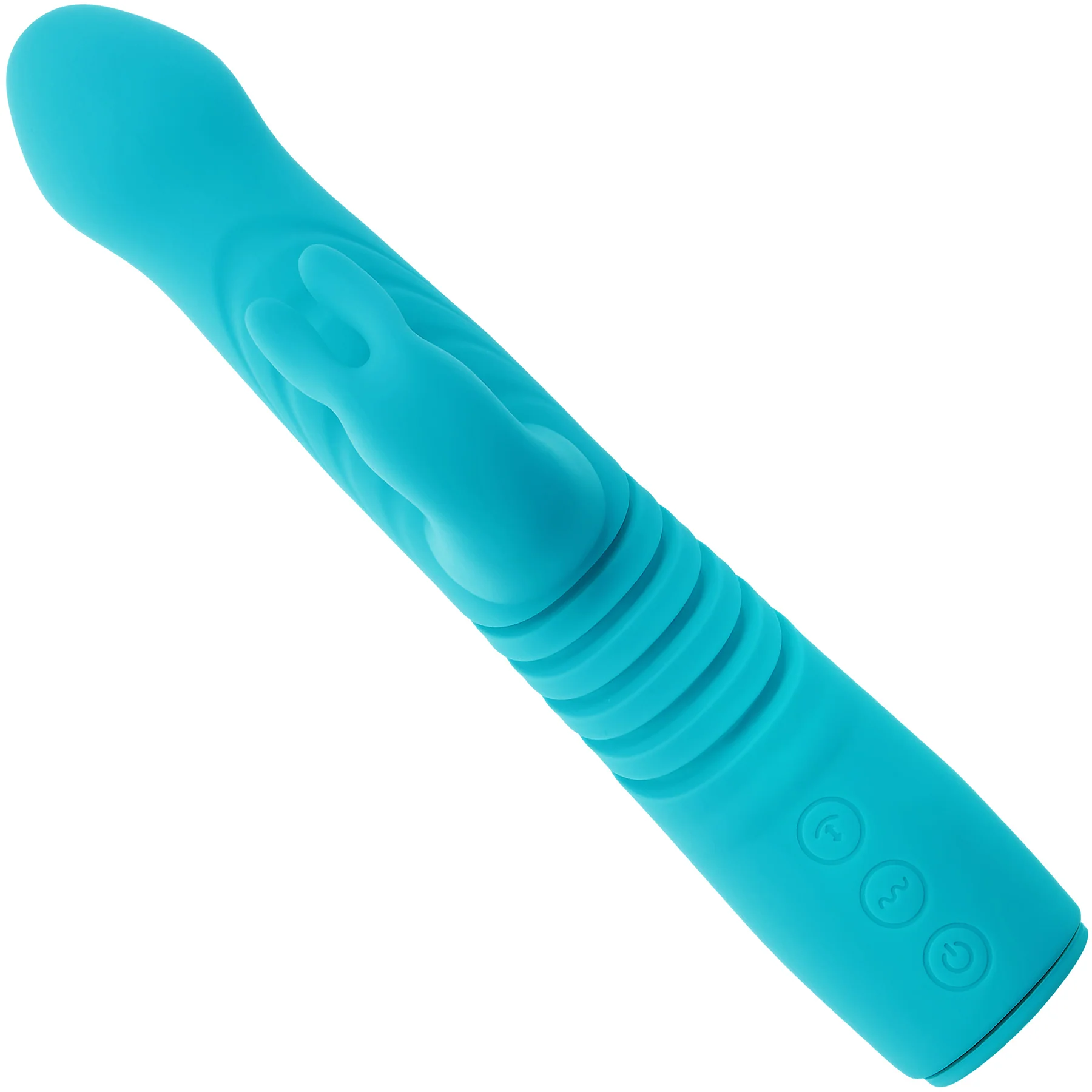 Bunny Hop Rechargeable Silicone Thrusting Rabbit Vibrator By Evolved Novelties - Image 13