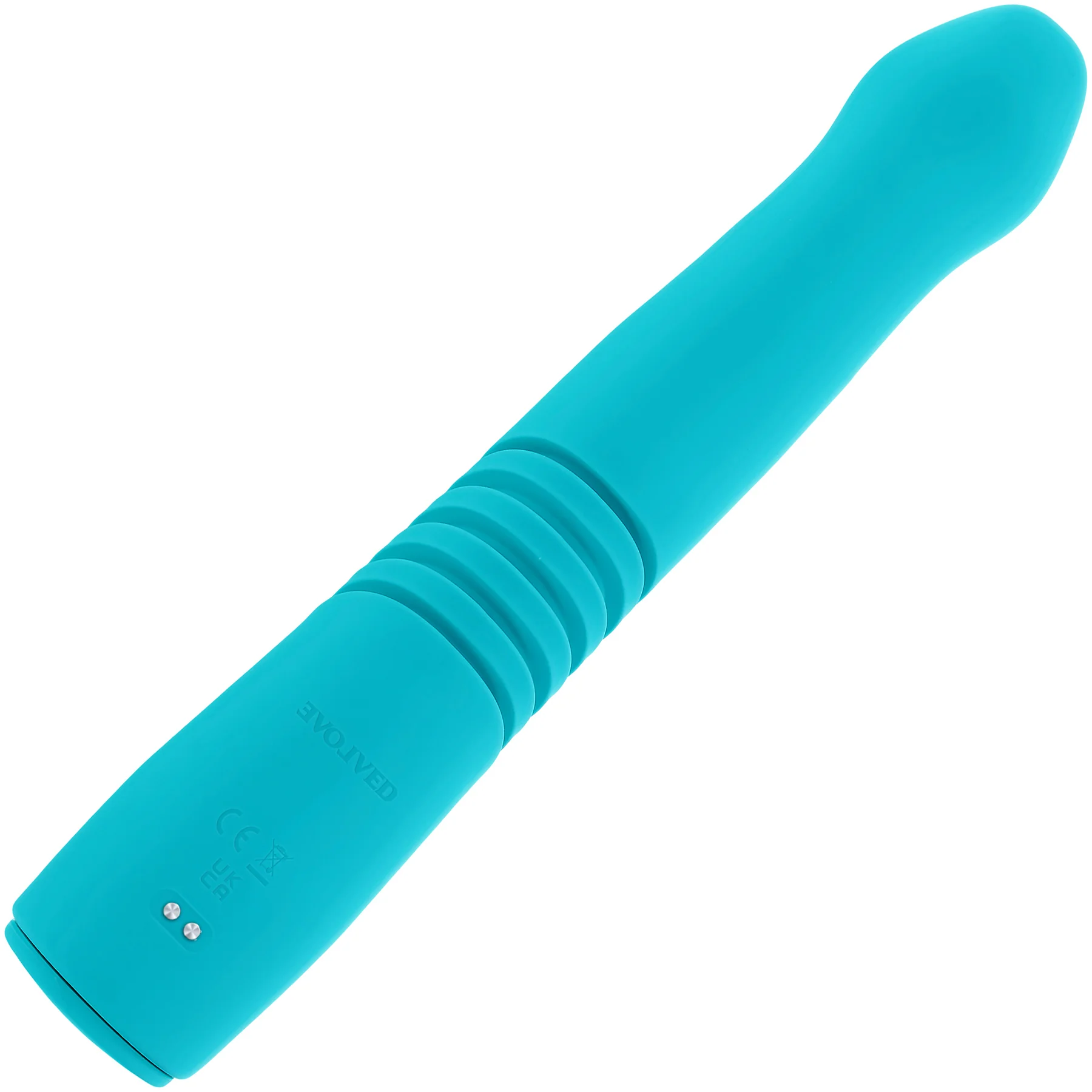 Bunny Hop Rechargeable Silicone Thrusting Rabbit Vibrator By Evolved Novelties - Image 18