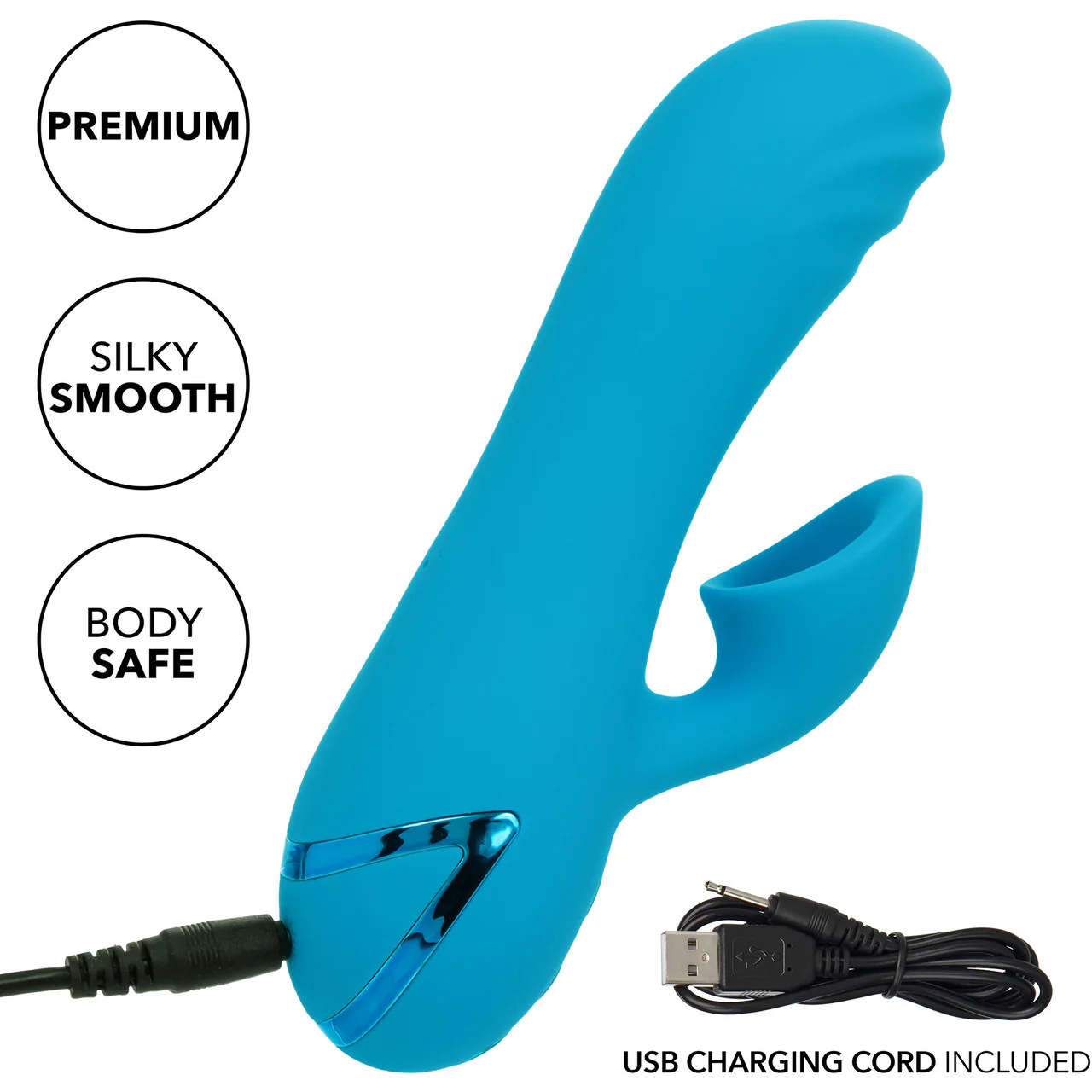 California Dreaming Sunset Beach Seducer Dual Stimulation Vibrator With Clitoral Suction By CalExotics - Image 7