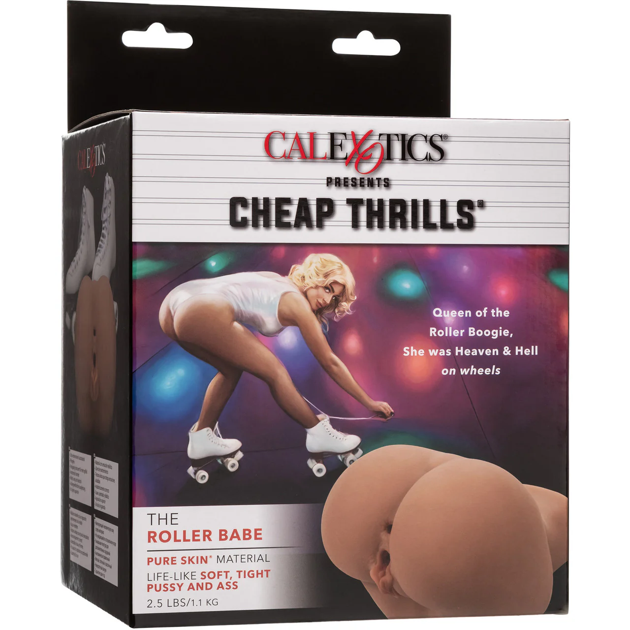 Cheap Thrills The Roller Babe Pussy & Ass Penis Masturbator By CalExotics - Caramel - Image 10